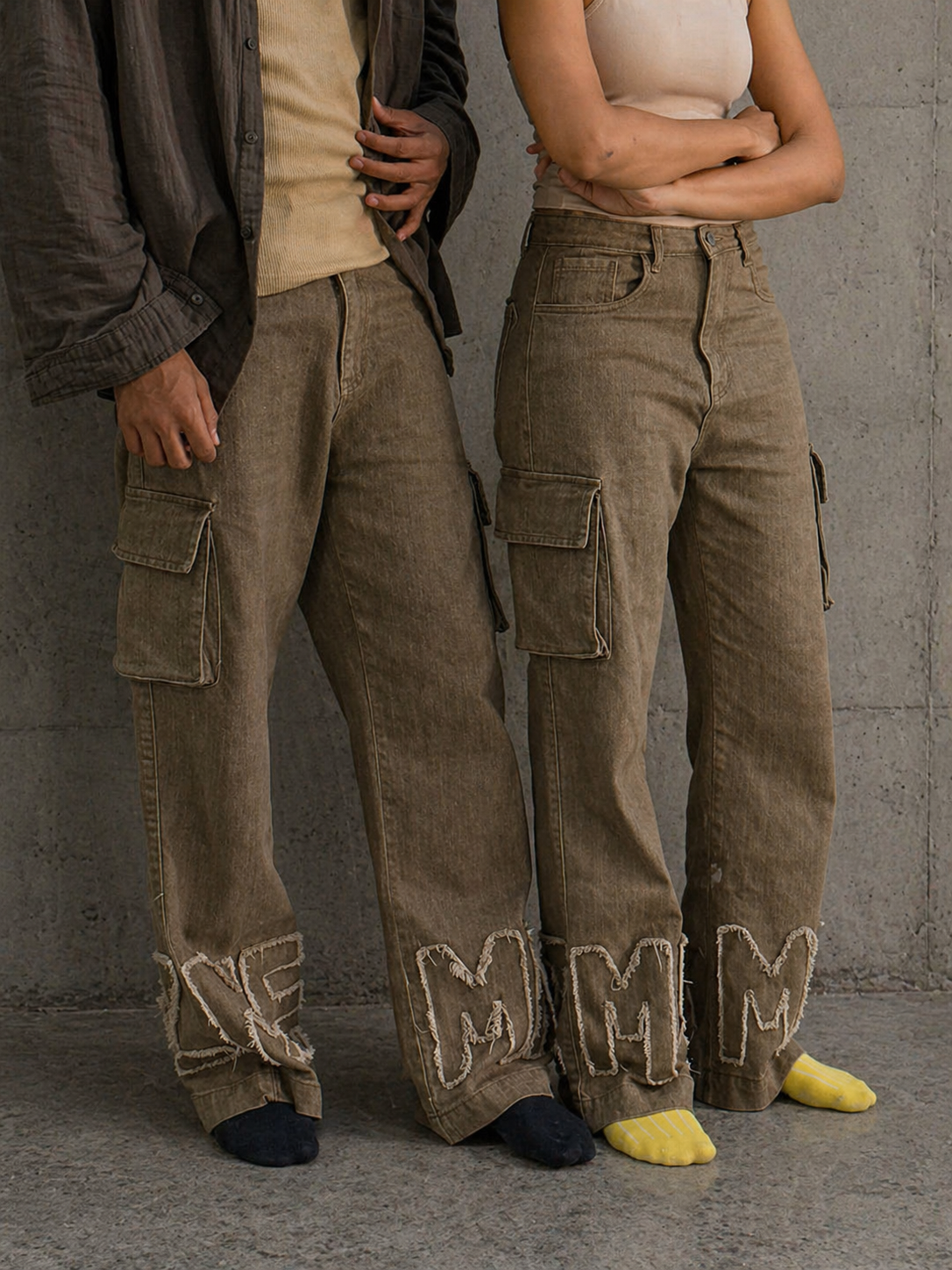 Brown Memariz Pants